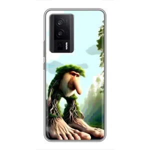 Чехол с мемами тралалело тралала для Xiaomi POCO F5 Pro (Брр брр патапим)