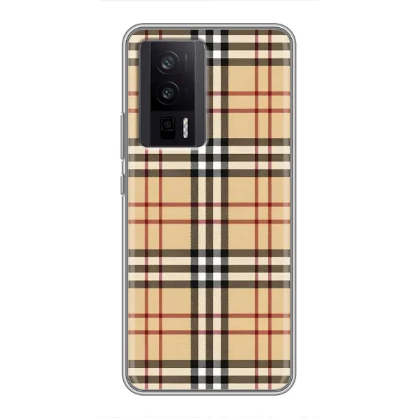 Чехол с рисунком «Burberry стиль» для Xiaomi POCO F5 Pro Чехол с рисунком «Burberry стиль» для Xiaomi POCO F5 Pro