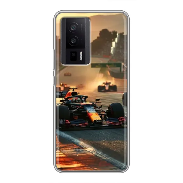 Чехол с рисунком «Чемпионат ф1» для Xiaomi POCO F5 Pro