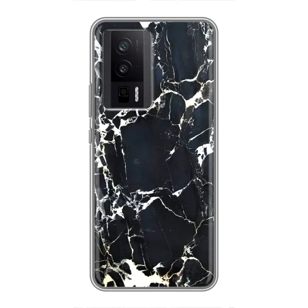Чехол с рисунком «Чёрный мрамор» для Xiaomi POCO F5 Pro Чехол с рисунком «Чёрный мрамор» для Xiaomi POCO F5 Pro