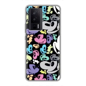 Чехлы с принтом Микки Маус на Xiaomi POCO F5 Pro (Цветной Микки Маус)