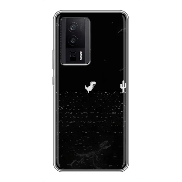 Чехол с рисунком «Динозаврик» для Xiaomi POCO F5 Pro Чехол с рисунком «Динозаврик» для Xiaomi POCO F5 Pro