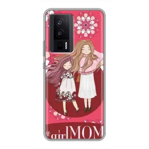 Чехлы для МАМЫ на Xiaomi POCO F5 Pro (Дочь и мама)