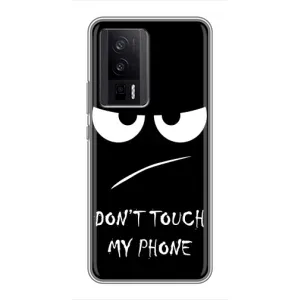 Чохол з прикольним текстом на Xiaomi POCO F5 Pro (Dont)