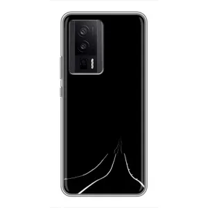 Чохол з картинками на чорному фоні для Xiaomi POCO F5 Pro (Дорога)