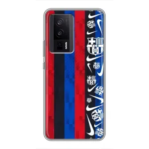 Чехол для Xiaomi POCO F5 Pro (Барселона) (Фанат Барсы)