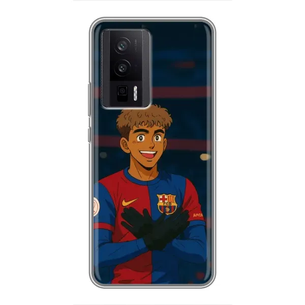 Чехол с рисунком «Футболист Ямаль» для Xiaomi POCO F5 Pro Чехол с рисунком «Футболист Ямаль» для Xiaomi POCO F5 Pro