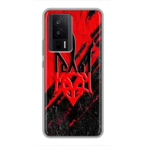 Чехол Укр Символика для Xiaomi POCO F5 Pro (Герб Украины)