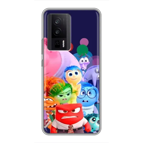 Чехол с рисунком «Герои головоломки» для Xiaomi POCO F5 Pro