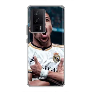 Чохол (TPU) з Футболістом на Xiaomi POCO F5 Pro (Гол Мбаппе)