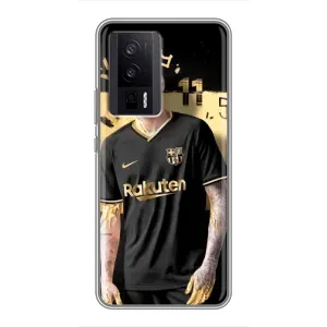 Силіконовий Чохол для Xiaomi POCO F5 Pro (Gold Neymar)
