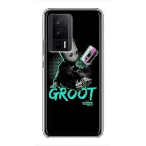 Чохол Супергерої Марвел на Поко Ф5 Про (Groot)