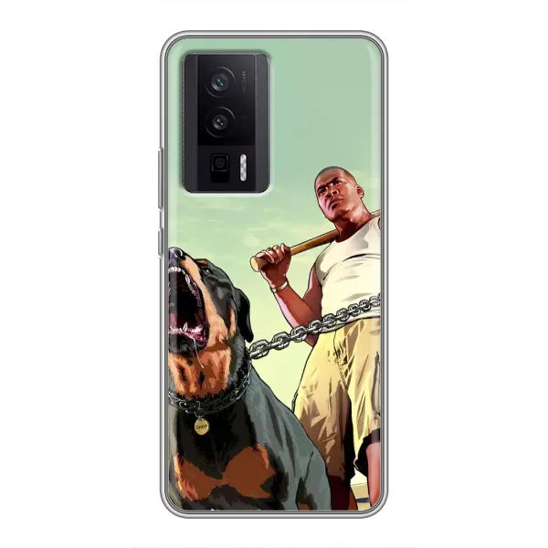 Чехол с рисунком «GTA» для Xiaomi POCO F5 Pro Чехол с рисунком «GTA» для Xiaomi POCO F5 Pro