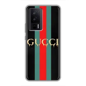 Чохли бренд ГУЧЧІ для Xiaomi POCO F5 Pro (GUCCI)