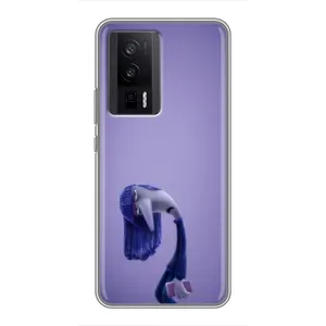 Чехол Головоломка для Xiaomi POCO F5 Pro - (AlphaPrint) (Хандра)