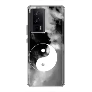 Чехлы с принтом Спортивная тематика для Xiaomi POCO F5 Pro (Инь-Янь)