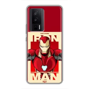 Чохол Супергерой Залізна Людина на Xiaomi POCO F5 Pro (Iron man)