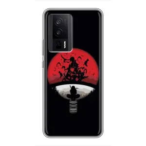 Чехлы с картинкой Итачи Учиха на Xiaomi POCO F5 Pro (Итачи на черном)
