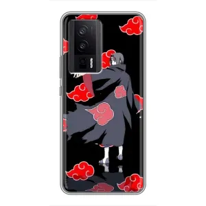 Чехлы с картинкой Итачи Учиха на Xiaomi POCO F5 Pro (Итачи облако)