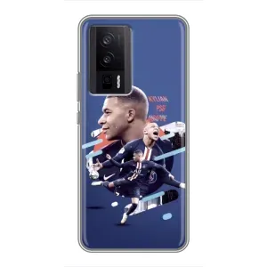 Чохол (TPU) з Футболістом на Xiaomi POCO F5 Pro (Киліан)