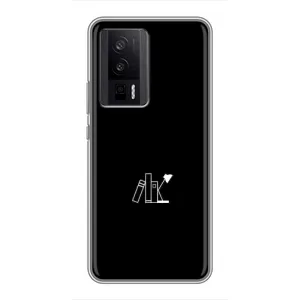 Чохол з картинками на чорному фоні для Xiaomi POCO F5 Pro (Книжки)