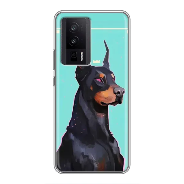 Чехол с рисунком «Король доберман» для Xiaomi POCO F5 Pro Чехол с рисунком «Король доберман» для Xiaomi POCO F5 Pro