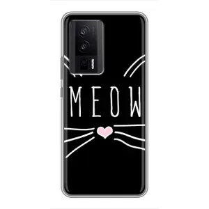 Бампер з зображенням Котиків для Поко Ф5 Про (КОТИК MEOW)