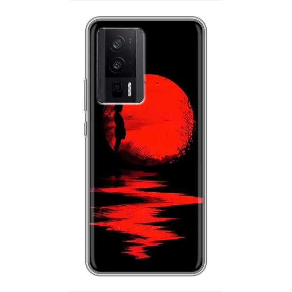 Чехол с рисунком «Красный Закат» для Xiaomi POCO F5 Pro Чехол с рисунком «Красный Закат» для Xiaomi POCO F5 Pro