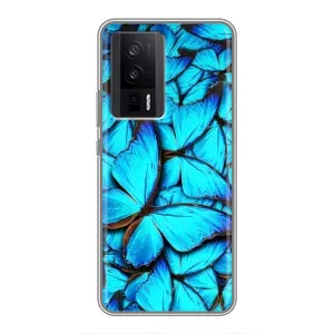 Силіконовий бампер з картинкою звірів для Xiaomi POCO F5 Pro (Крила метеликів)