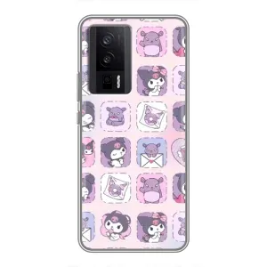 Чехол с персонажем Куроми на Xiaomi POCO F5 Pro (Куроми обои)