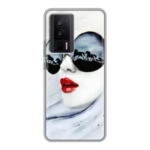 Чехол с картинкой Модные Девчонки Xiaomi POCO F5 Pro (Любительница коней)