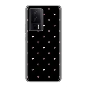 Чехлы с тематикой "Маленькие Сердечки" на Xiaomi POCO F5 Pro (Маленькие сердечки)