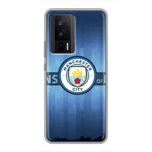 Силиконовые Чехлы принт Футбол на Xiaomi POCO F5 Pro (ManCity)