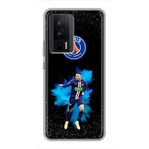Чохол (TPU) з Футболістом на Xiaomi POCO F5 Pro (Мбаппе ПСЖ)