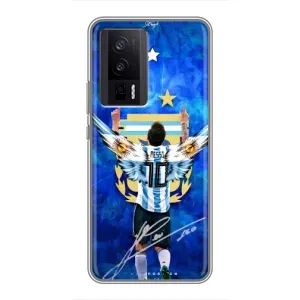Чехлы Лео Месси Аргентина для Xiaomi POCO F5 Pro (Месси Аргентина)