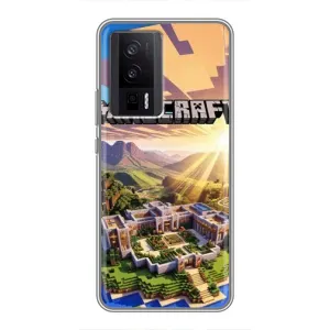 Чохол майнкрафт для Xiaomi POCO F5 Pro (MINECRAFT)