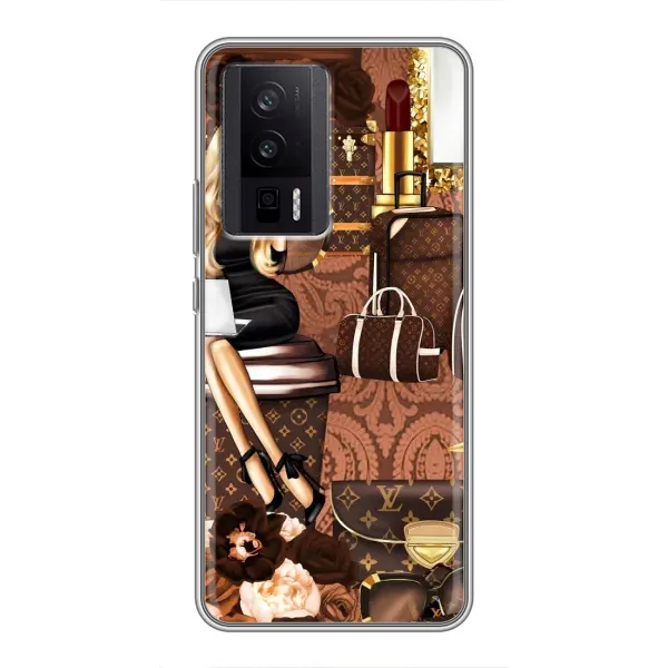 Чехол с рисунком «Мода Луи Виттон» для Xiaomi POCO F5 Pro Чехол с рисунком «Мода Луи Виттон» для Xiaomi POCO F5 Pro