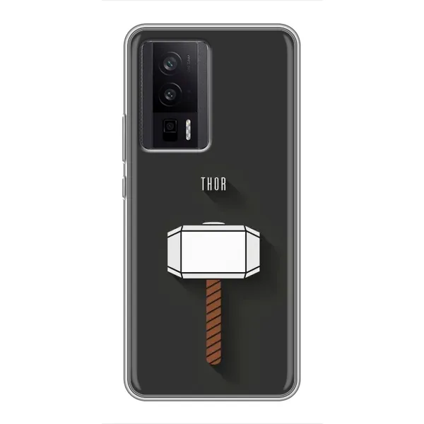 Чехол с рисунком «Молот Тора» для Xiaomi POCO F5 Pro