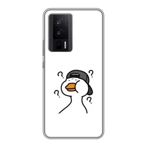 Бампер с принтом Мемы для Xiaomi POCO F5 Pro (Непонимание)