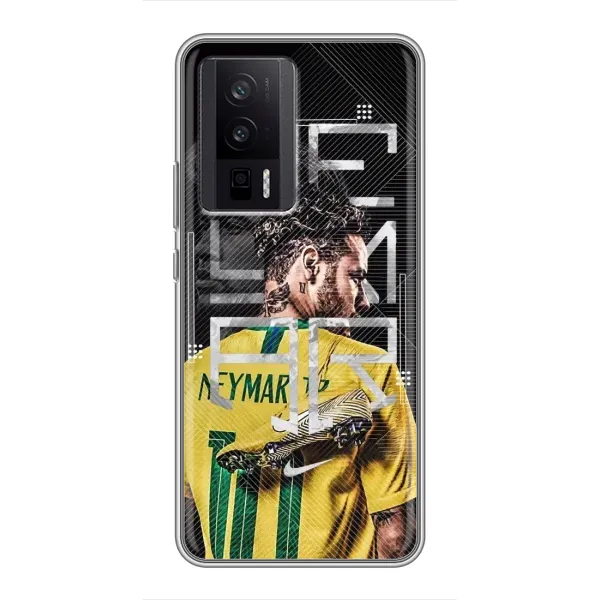 Чехол с рисунком «Neymar 10» для Xiaomi POCO F5 Pro