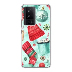 Чохол Санта Клаус для Xiaomi POCO F5 Pro (Одяг)