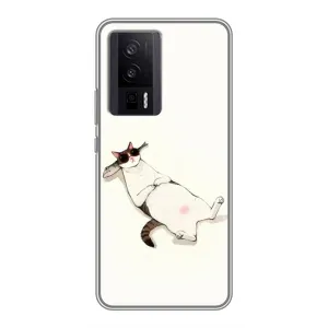 Чохол на тематику: Коти для Xiaomi POCO F5 Pro (Відпочинок)