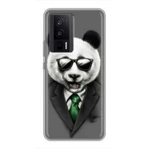 Чохли з Пандами на Xiaomi POCO F5 Pro (Панда в окулярах)