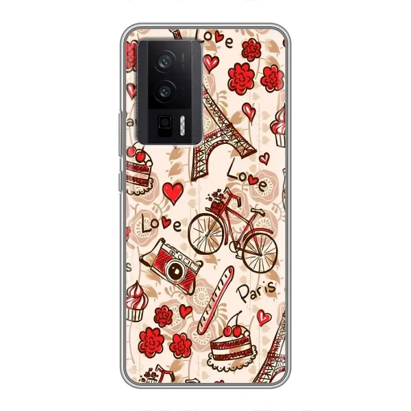 Чехол с рисунком «Париж мечта» для Xiaomi POCO F5 Pro Чехол с рисунком «Париж мечта» для Xiaomi POCO F5 Pro