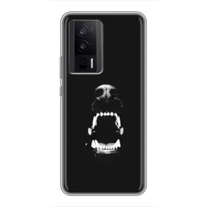 Чохол ДОБЕРМАН для Xiaomi POCO F5 Pro (Пасть добермана)