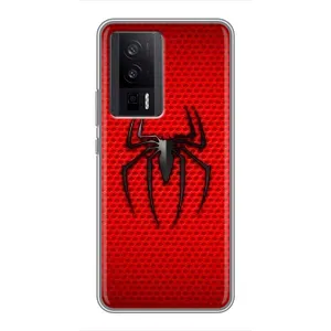 Чохол Супергерой Людина Павук на Xiaomi POCO F5 Pro (Павук марвел)