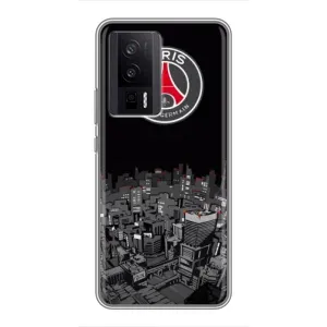 Силиконовые Чехлы принт Футбол на Xiaomi POCO F5 Pro