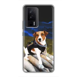 Чехол с принтом Собаки Патрон для Xiaomi POCO F5 Pro (Пёс Патрон)