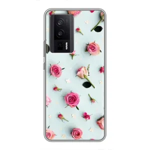 Чехлы с принтом Розочки для Xiaomi POCO F5 Pro (Разные цветы)