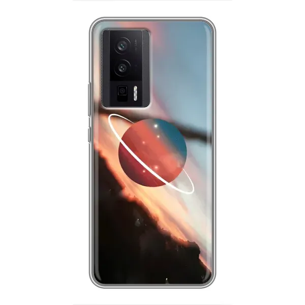 Чехол с рисунком «Сатурн» для Xiaomi POCO F5 Pro Чехол с рисунком «Сатурн» для Xiaomi POCO F5 Pro